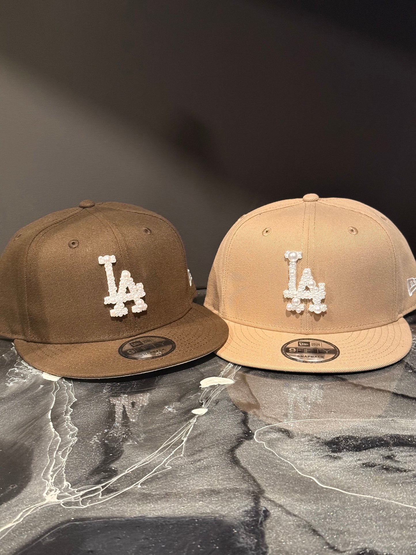 Los Angeles Pearl Hat (Brown)